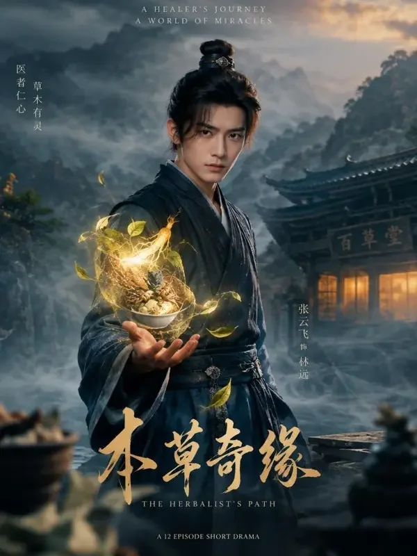 《神医下山》官方竖版封面，热血题材短剧